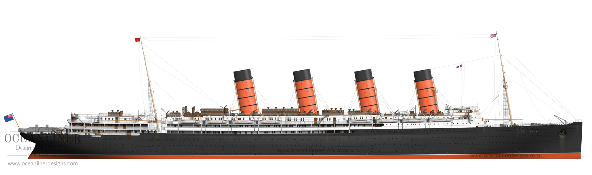 Luxury Liners — Ships Illustrated